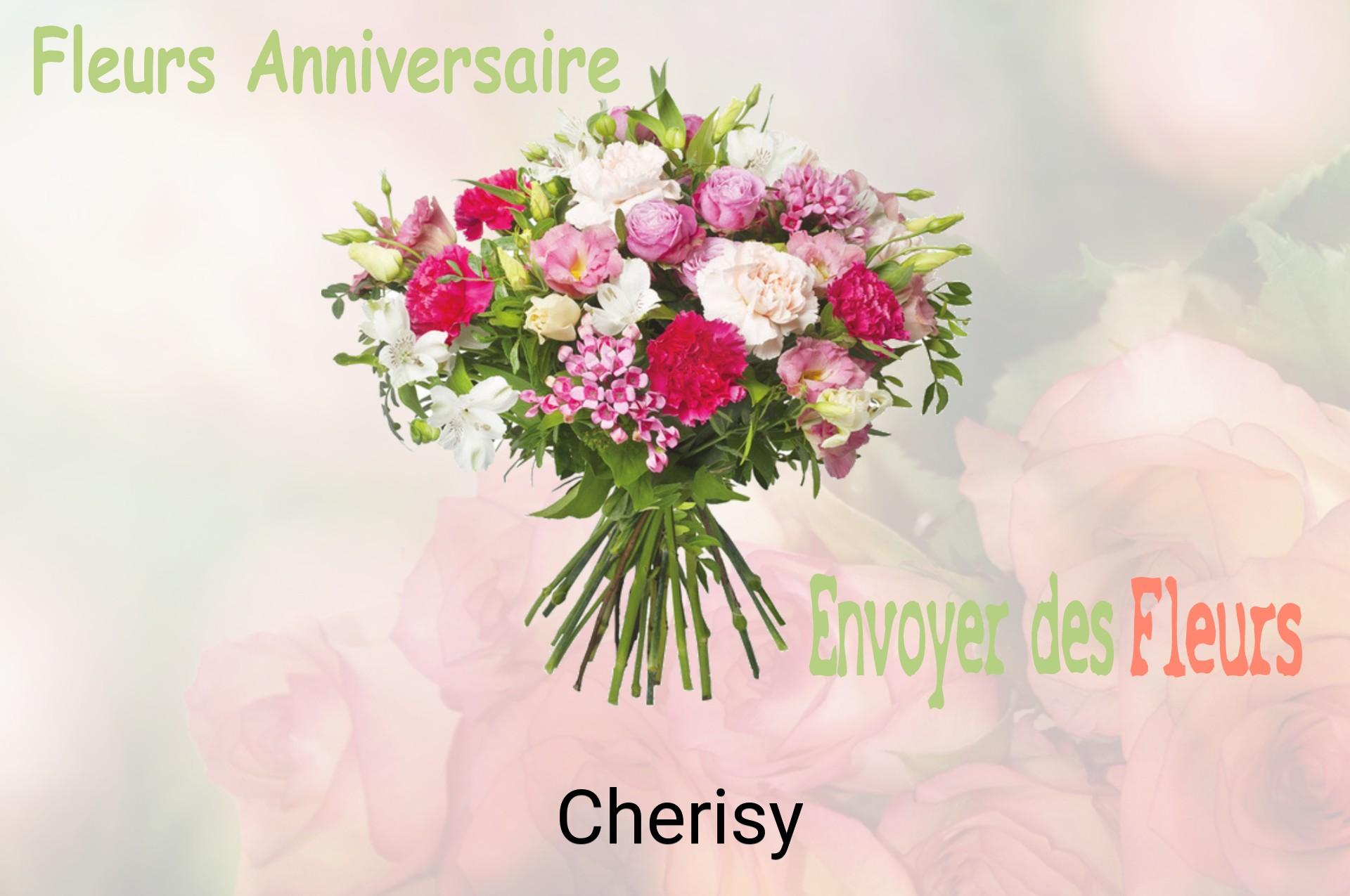 Bouquet de fleurs d’anniversaire livré à Cherisy