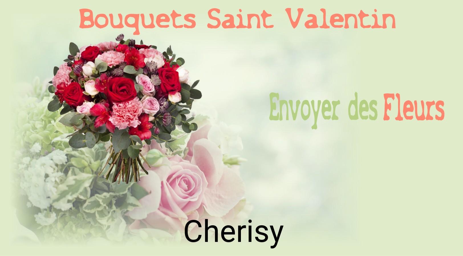 Roses de Saint-Valentin livrées à Cherisy